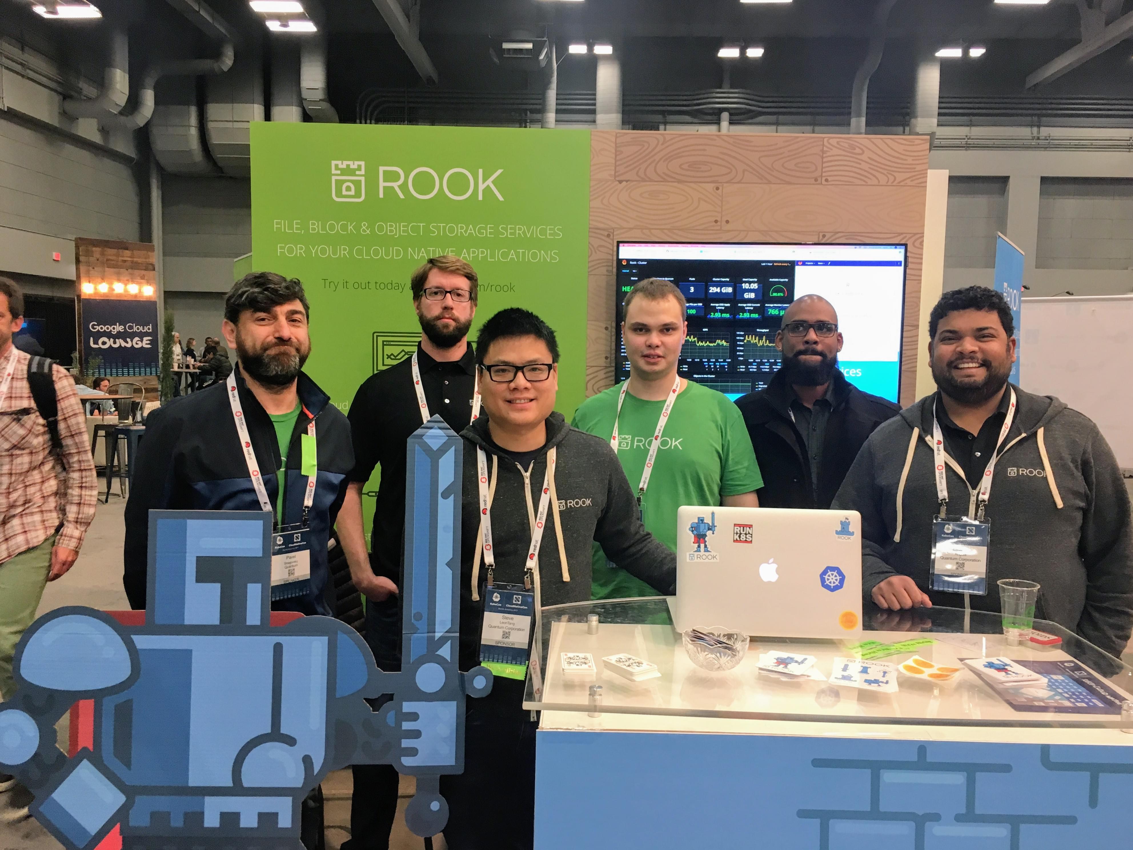 KubeCon: Rook Team + Community photo #2