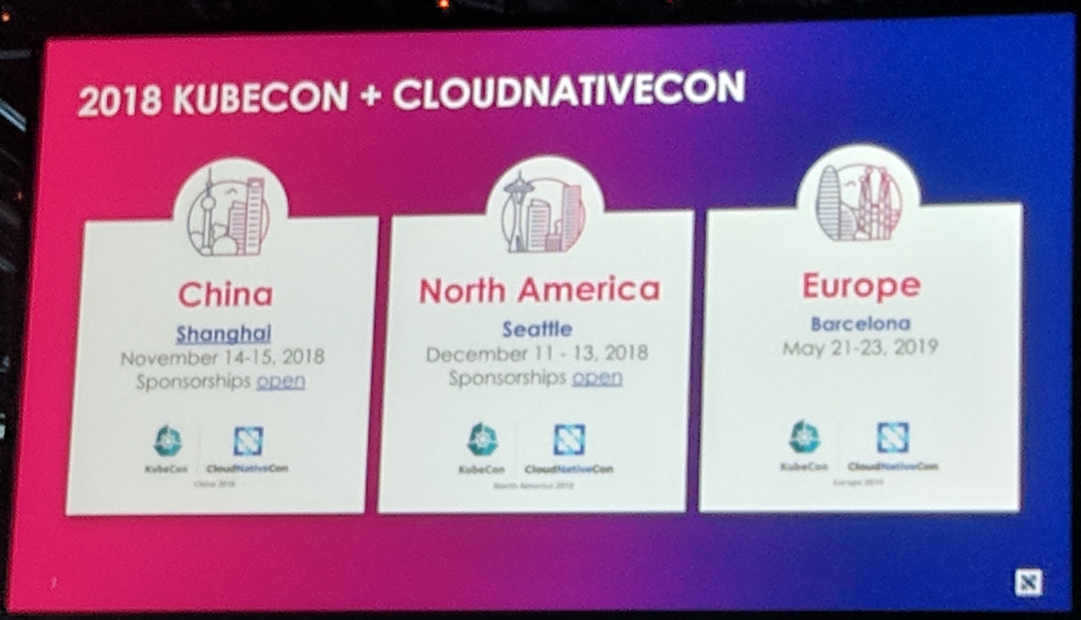 KubeCon - Keynote -